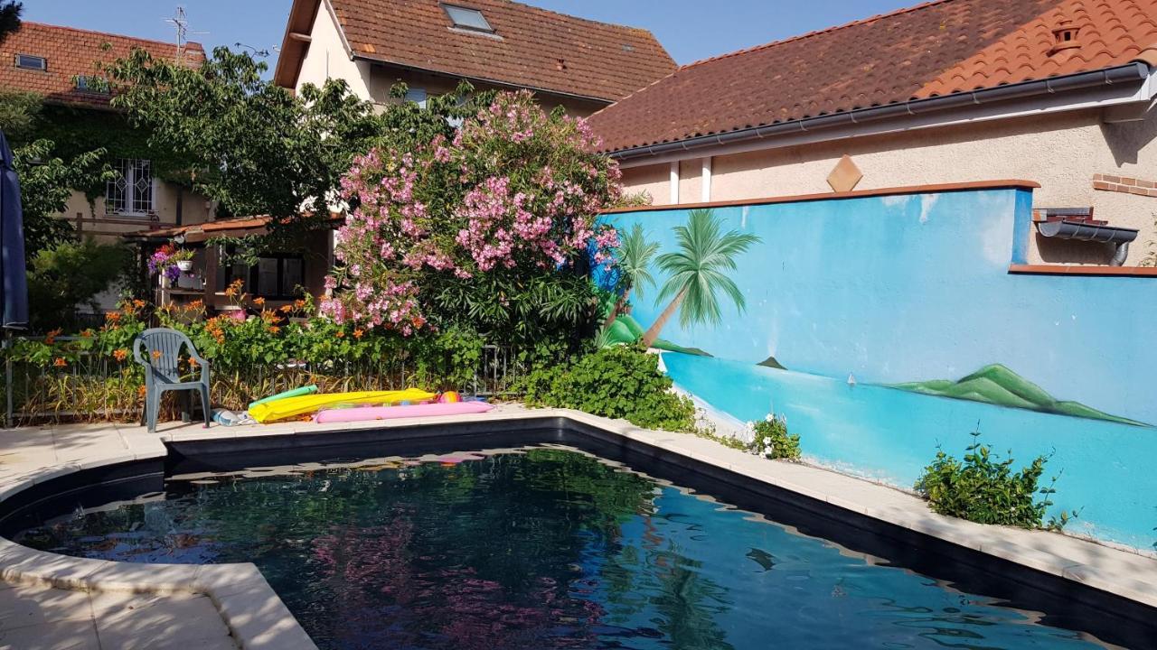 Appart Independant, 1 Lit Deux Personnes Et 1 Appoint Piscine Jardin Direct Gare Aeroport Et Jardin Toulouse Exteriör bild